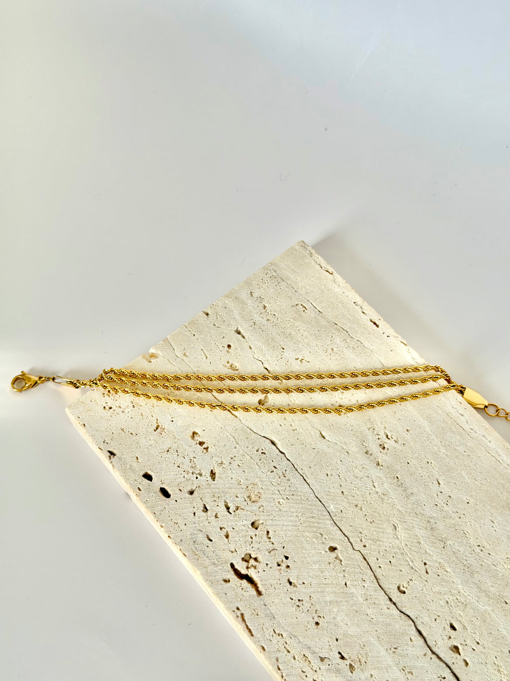 Triple Rope Chain Bracelet