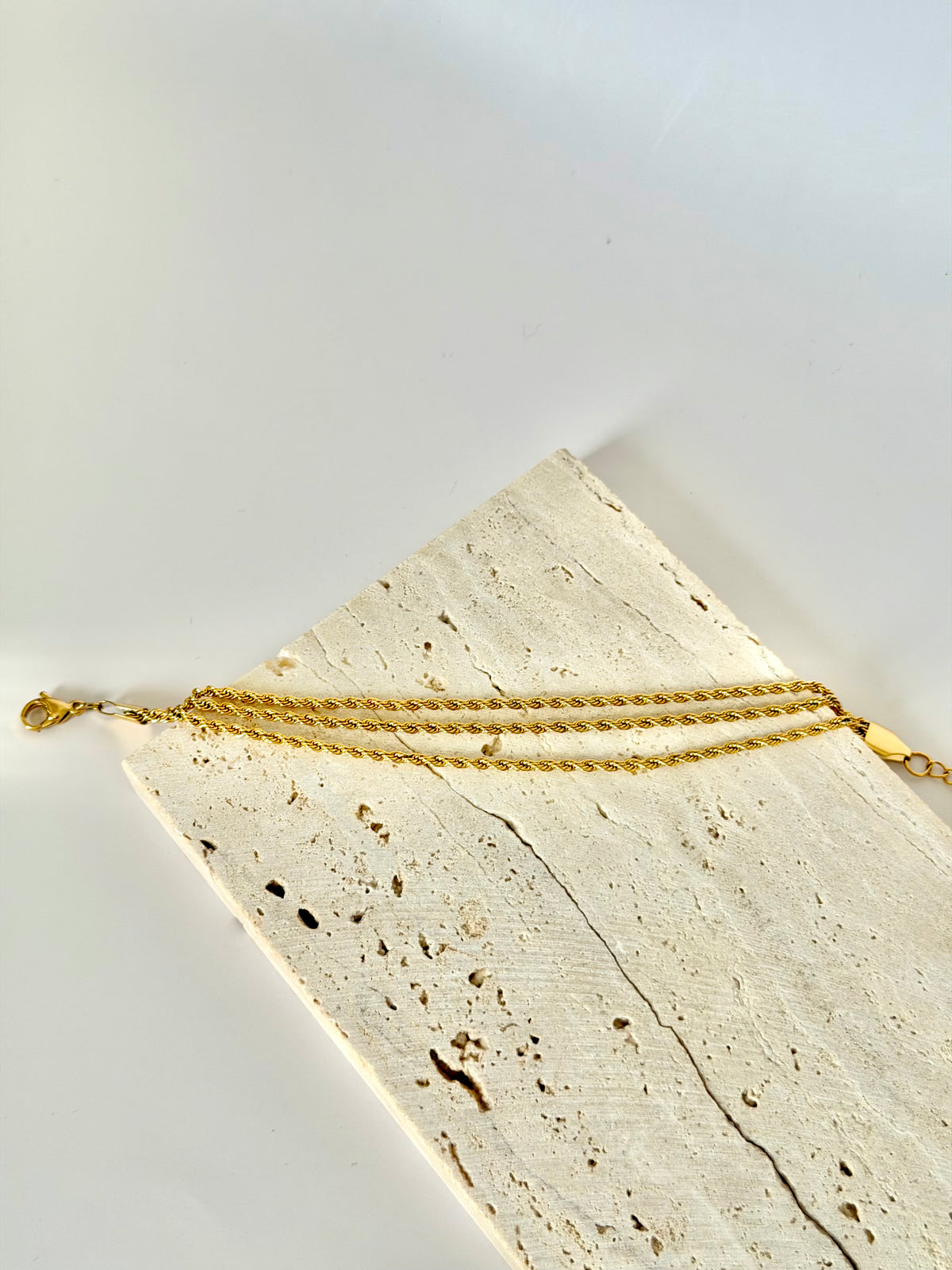 Triple Rope Chain Bracelet