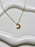 Luna Crescent Necklace