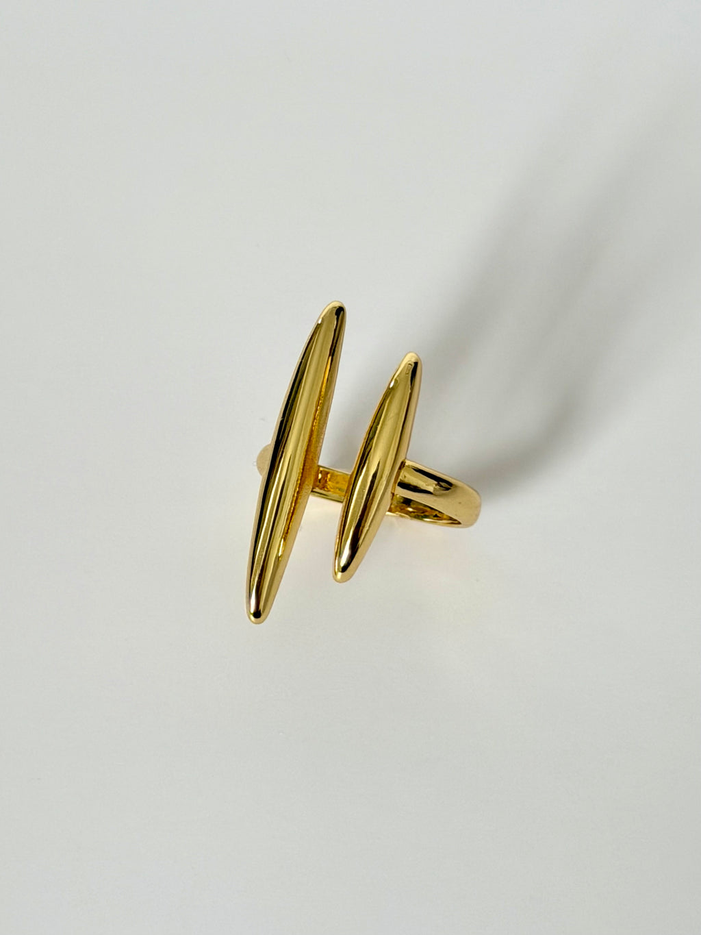 Aurelia Double Spike Ring