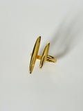 Aurelia Double Spike Ring
