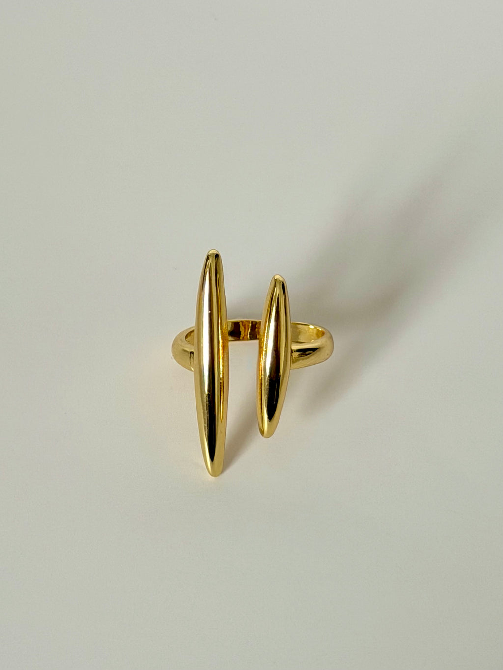 Aurelia Double Spike Ring