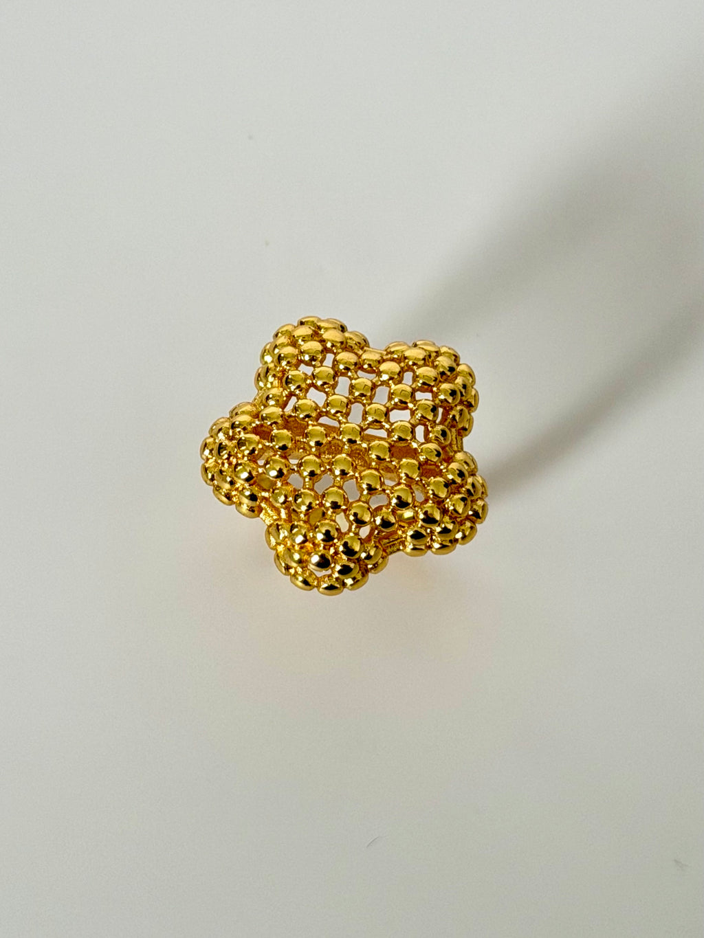 Lumière Textured Statement Ring