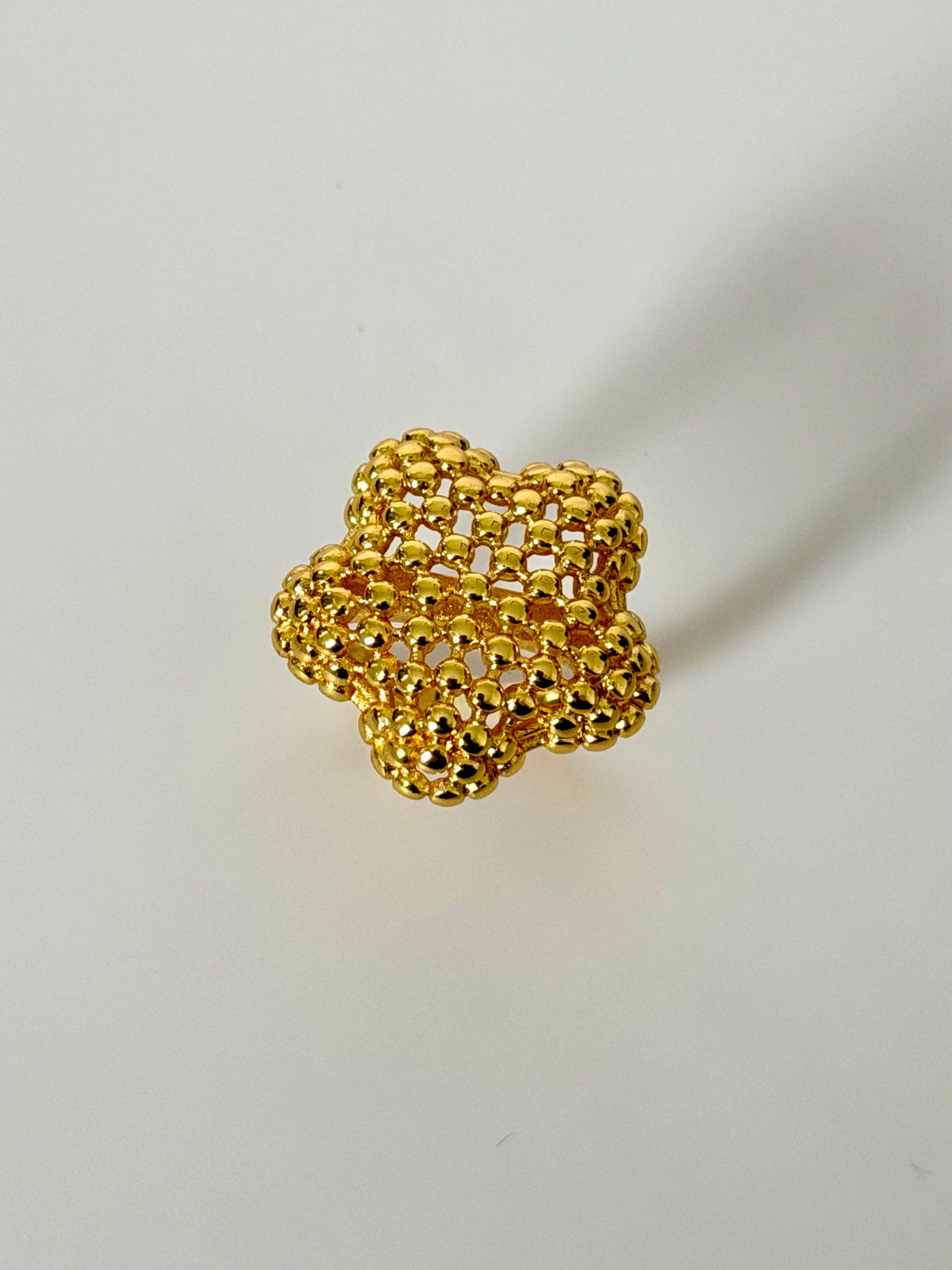 Lumière Textured Statement Ring