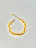 Amara Textured Link Bracelet